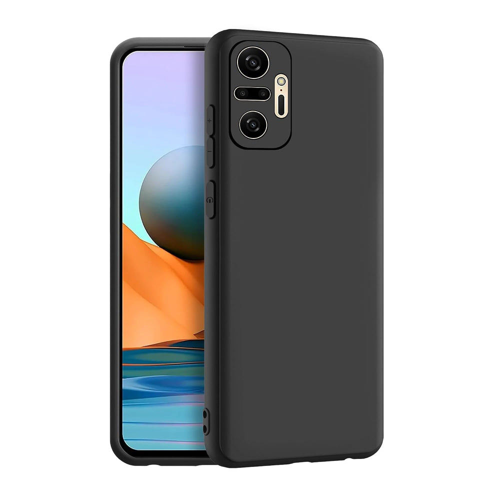Silicone Case for Xiaomi Redmi Note 10 Pro - Black