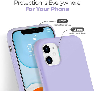 Silicone Case for Apple iPhone 11 - Purple