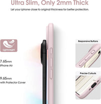 Silicone Case for Apple iPhone 17 Air - Beige