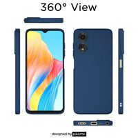 Silicone Case for OPPO A38 - Blue