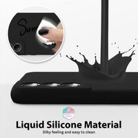 Silicone Case for Samsung Galaxy S22 - Black