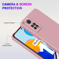 Silicone Case for Xiaomi Redmi Note 11 - Pink