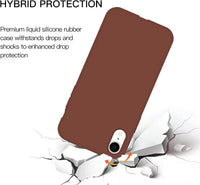 Silicone Case for Apple iPhone XR - Brown