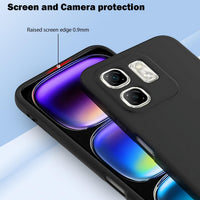 Silicone Case for Infinix Hot 50i - Black
