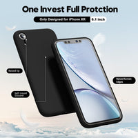 Silicone Case for Apple iPhone XR - Black