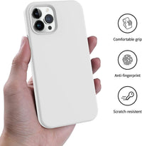Silicone Case for Apple iPhone 13 Pro - White