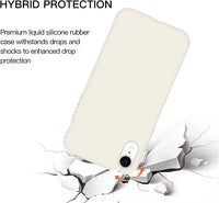 Silicone Case for Apple iPhone XR - White