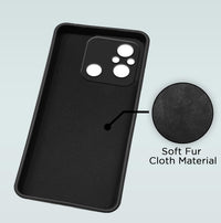 Silicone Case for Xiaomi Redmi 12C - Black