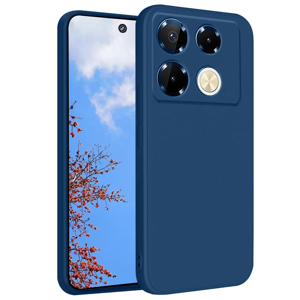 Silicone Case for Infinix Note 40 - Burgundy