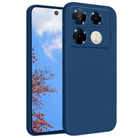 Silicone Case for Infinix Note 40 - Burgundy