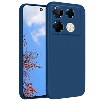 Silicone Case for Infinix Note 40 - Burgundy