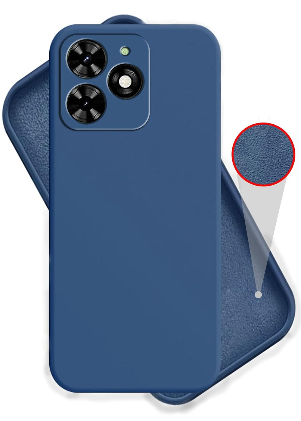 Silicone Case for Infinix Note 50 - Blue