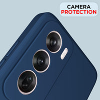 Silicone Case for OPPO Reno 12 - Blue