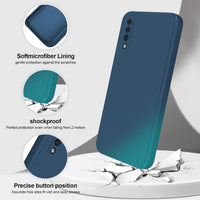 Silicone Case for Samsung Galaxy A50 - Blue