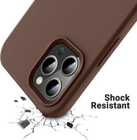 Silicone Case for Apple iPhone 13 Pro - Brown