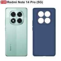 Silicone Case for Xiaomi Redmi Note 14 Pro - Blue