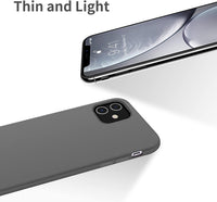Silicone Case for Apple iPhone 12 - Grey