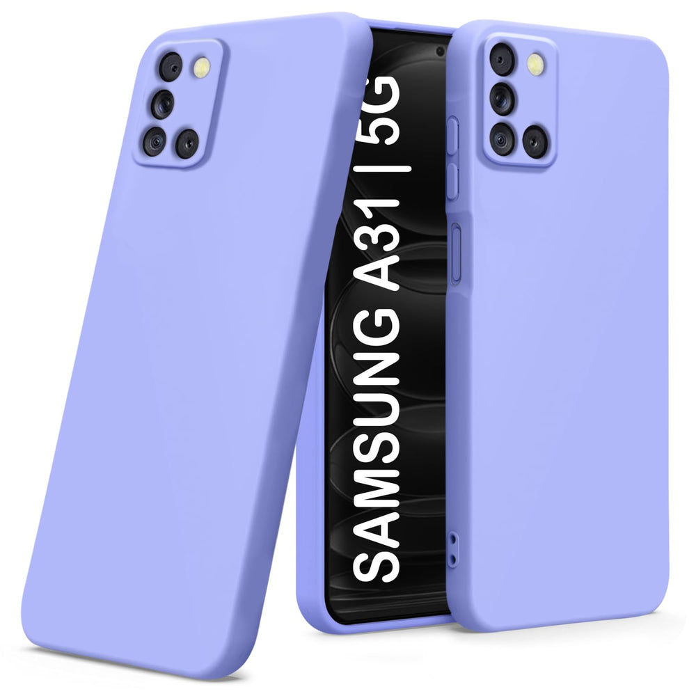 Silicone Case for Samsung Galaxy A31 - Purple