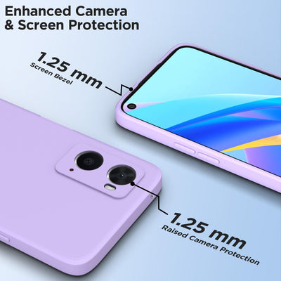 Silicone Case for OPPO A77 - Purple