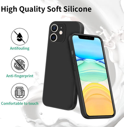 Silicone Case for Apple iPhone 11 - Black