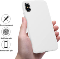 Silicone Case for Apple iPhone X - White