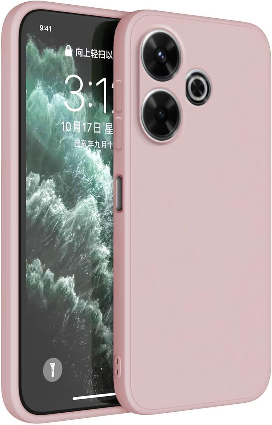 Silicone Case for OPPO A3x - Beige