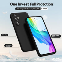 Silicone Case for Samsung Galaxy S25 - Black
