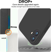 Silicone Case for Apple iPhone 17 - Black