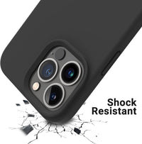Silicone Case for Apple iPhone 12 Pro Max - Black