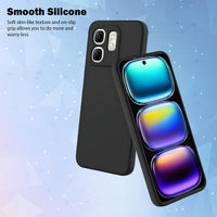 Silicone Case for Infinix Hot 50i - Black