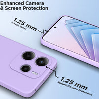 Silicone Case for Xiaomi Redmi Note 14 - Purple