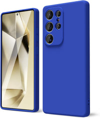 Silicone Case for Samsung Galaxy S25 Ultra - Blue