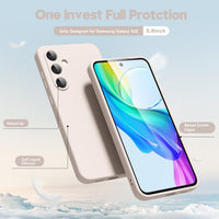 Silicone Case for Samsung Galaxy S25 - Beige