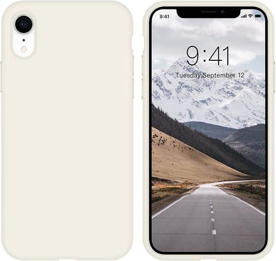 Silicone Case for Apple iPhone XR - White
