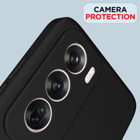 Silicone Case for OPPO Reno 12 - Black