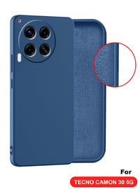 Silicone Case for Infinix Hot 40i - Blue