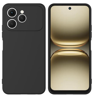 Silicone Case for TECNO Spark 40 - Black