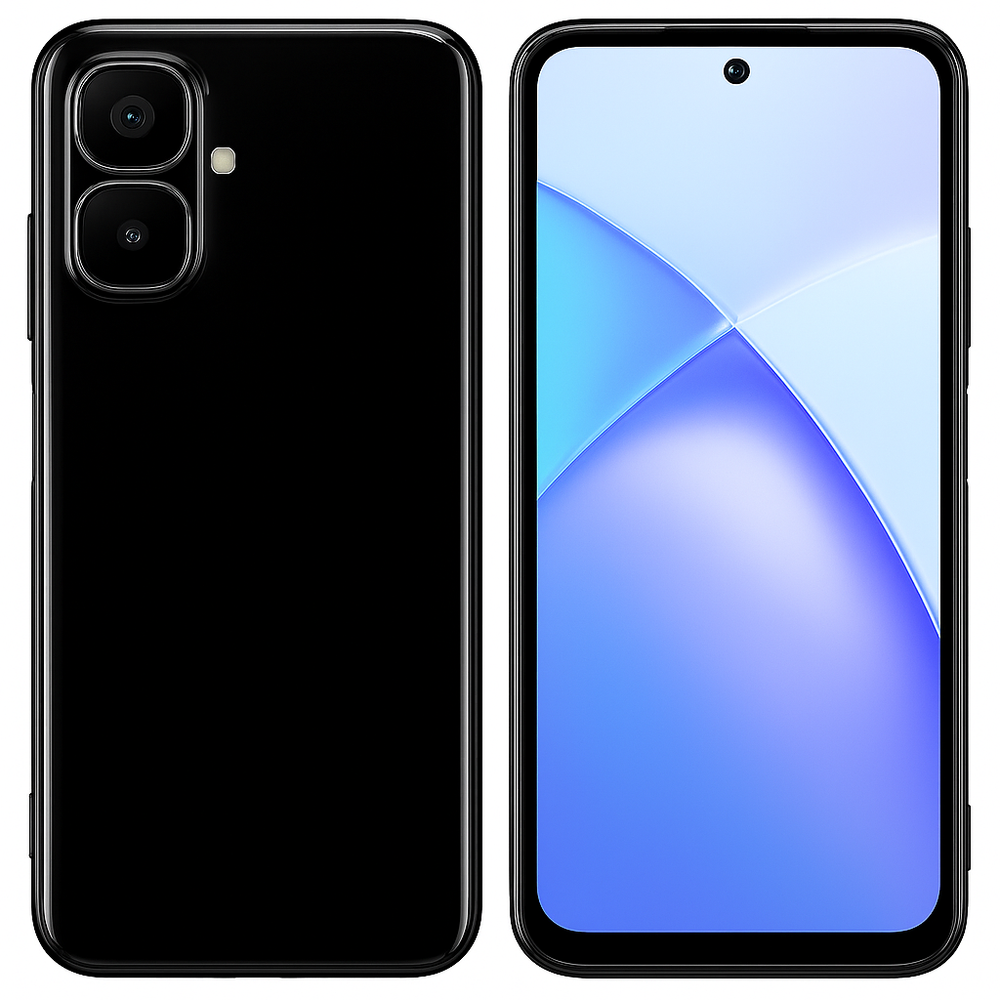 Silicone Case for TECNO Pop 10 - Black