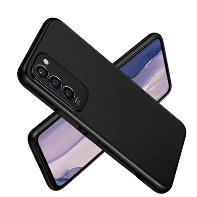 Silicone Case for TECNO Camon 18 - Black