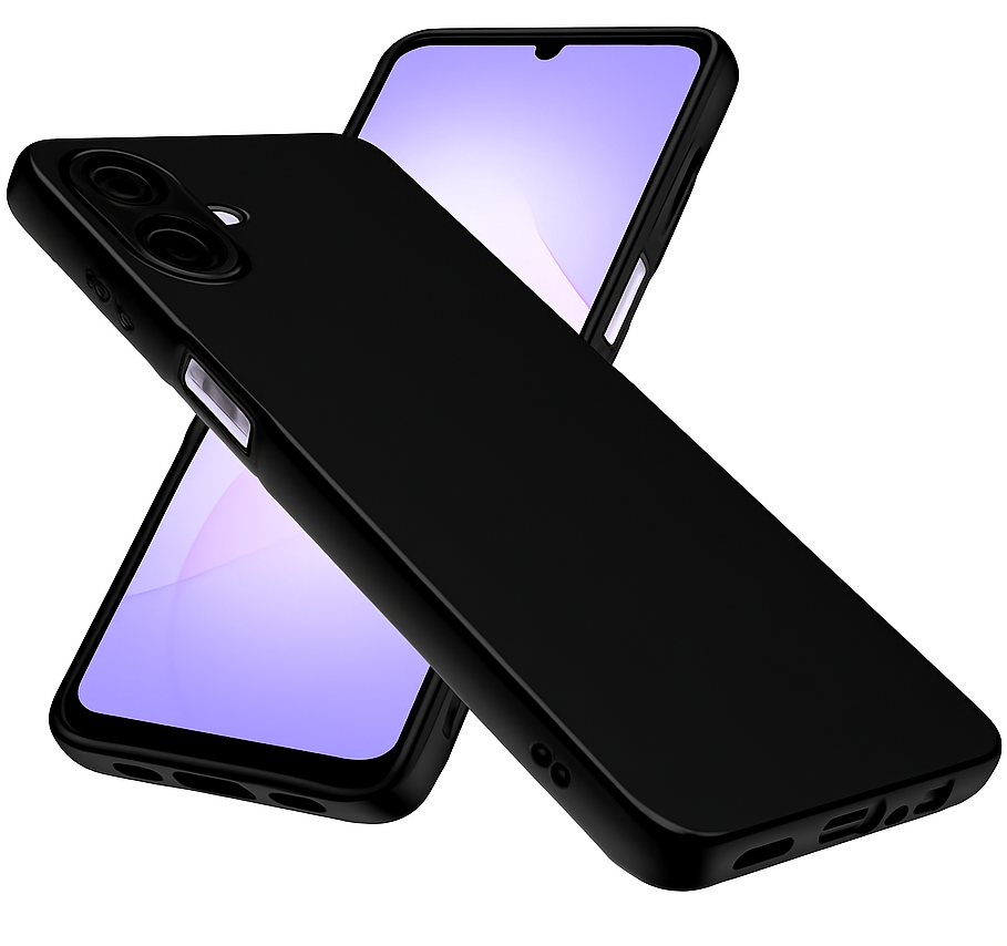 Silicone Case for Samsung Galaxy A07 - Black