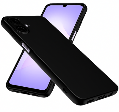 Silicone Case for Samsung Galaxy A07 - Black