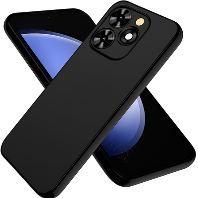 Silicone Case for TECNO Spark 20 Pro - Black