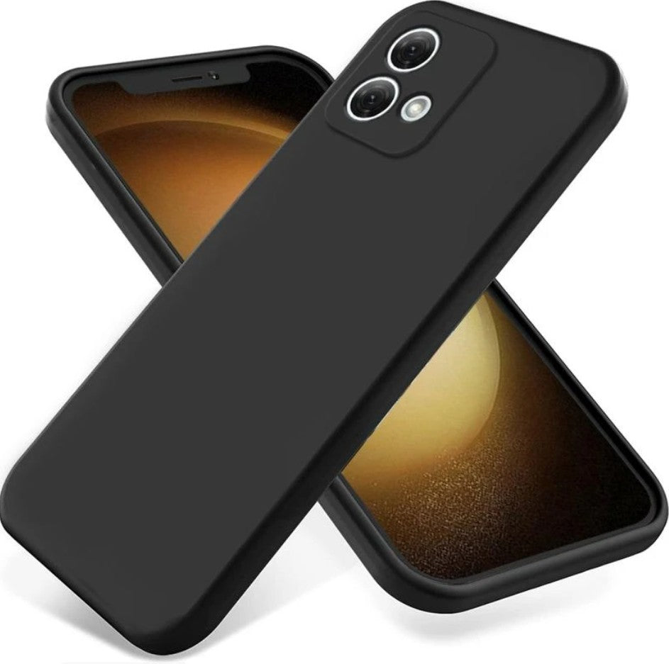 Silicone Case for Motorola Moto G84 5G - Black