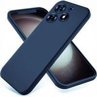 Silicone Case for Infinix Smart 8 - Blue
