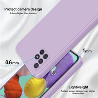 Silicone Case for Samsung Galaxy A51 - Purple