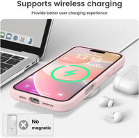 Silicone Case for Apple iPhone 16 - Beige