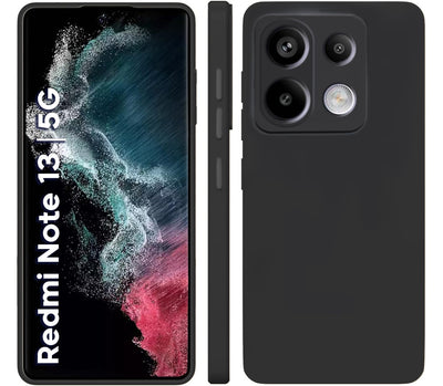 Silicone Case for Xiaomi Redmi Note 13 - Black