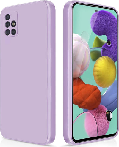 Silicone Case for Samsung Galaxy A51 - Purple