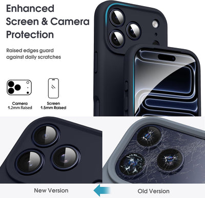 Silicone Case for Apple iPhone 17 Pro - Black