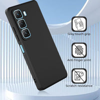 Silicone Case for Infinix Hot 50 Pro Plus - Black